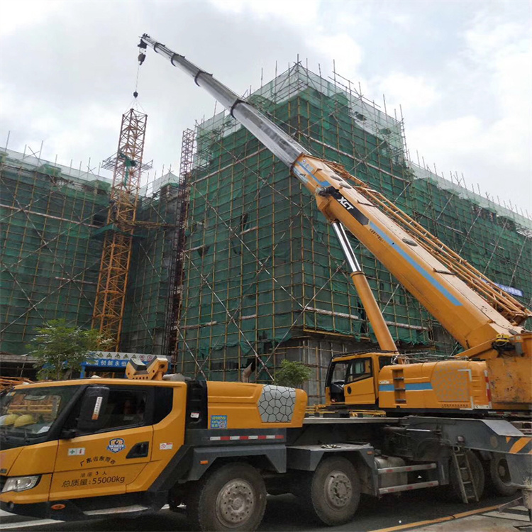 增城新塘吊车出租|50吨汽车吊租赁|厂房设备吊运|安全高效