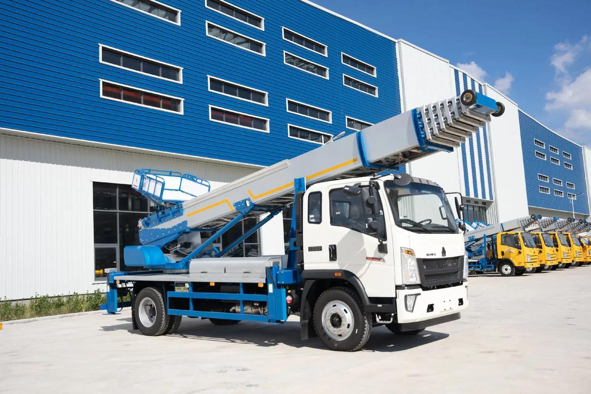 增城出租云梯车高空作业车 建筑垃圾搬运